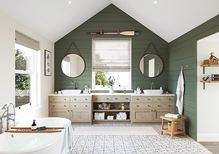 Kalahari Voile, Warm Grey - Twist&Fit Roman Blind - Image 8